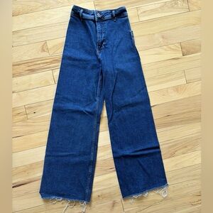 Zara marine jeans size 2
